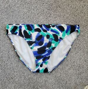 CATALINA Swimwear Bottom Blue/Green NWOT